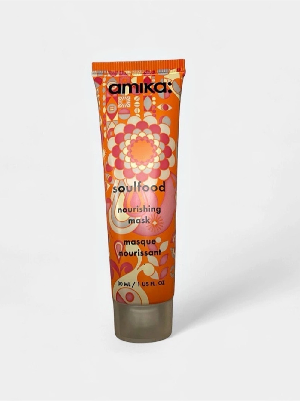 amika Soulfood Nourishing Hair Mask 1 oz Travel Size New Sealed